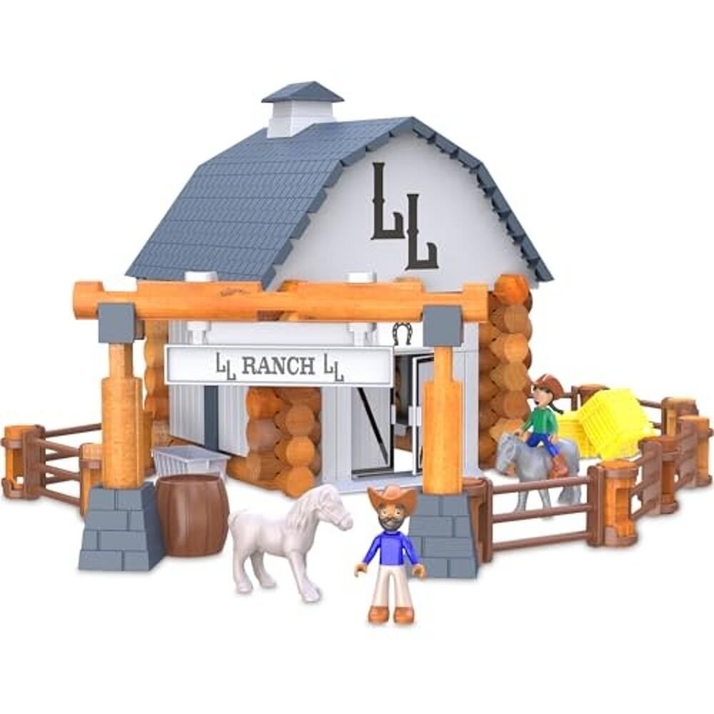 Lincoln Logs Big Sky Ranch Building Set 100+ Pieces NWT - Picture 5 of 6
